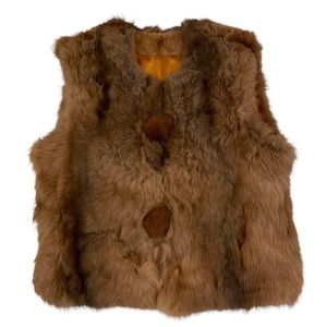 NWT Alpaca Fur Vest